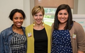 2013 Pensby Interns Lauren Footman and Alexis De La Rosa with Pensby Center Director Vanessa Christmas